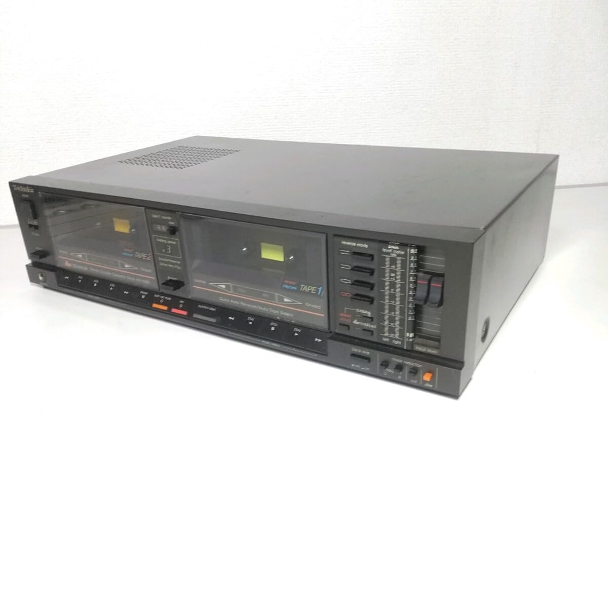 テクニクス　希少　ステレオ　ダブルカセットデッキ　RS-W8R 動作品 Amazon.co.jp: 機種□ Technics テクニクス ステレオ カセット